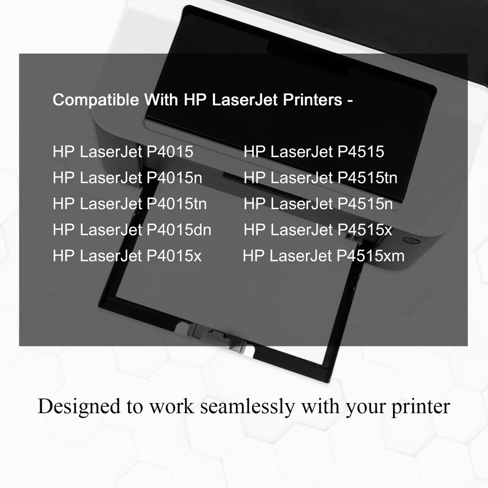 4PK Black CC364X Toner Cartridge for HP LaserJet P4015dn P4015n P4015tn P4015x - Image 2 of 4