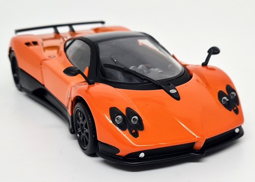 Mondo 1/24 - Pagani Zonda F orange Supercar Diecast Scale Modellauto