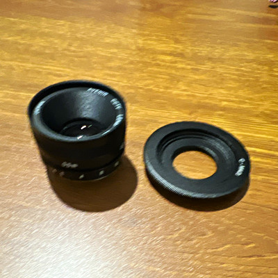 Avenir CCTV Lens 25mm f/1.4 Manual Focus C-Mount Model 25mm F1.4