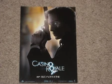 Casino Royale James Bond Daniel Craig 007 Japan 2006 Flyer Mini Poster