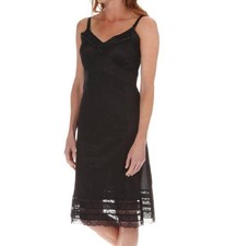 Shadowline Lingerie Floral Lace Snip It Slip Black