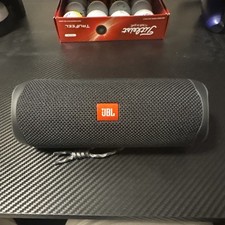 JBL FLIP 5 BLK Wireless Speaker Water damage For parts only /READ DESCRIPTION