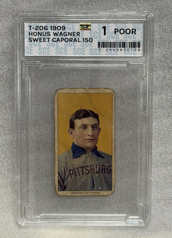 T-206 Honus Wagner, 1909, Sweet Caporal. (REPRINT)