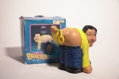BUBL BREEZER Fart Bubbles Machine Novelty Rare Original Box Gemmy NOS vtg