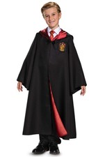 Disguise Harry Potter Gryffindor Robe Deluxe Large 10-12 , Black Red