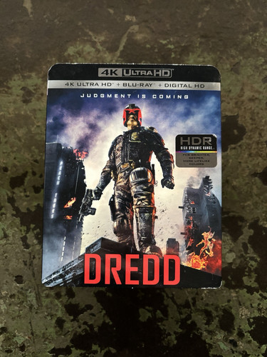 Dredd (2012) 4K UHD + Blu-ray w/ OOP Slipcover - Picture 1 of 5