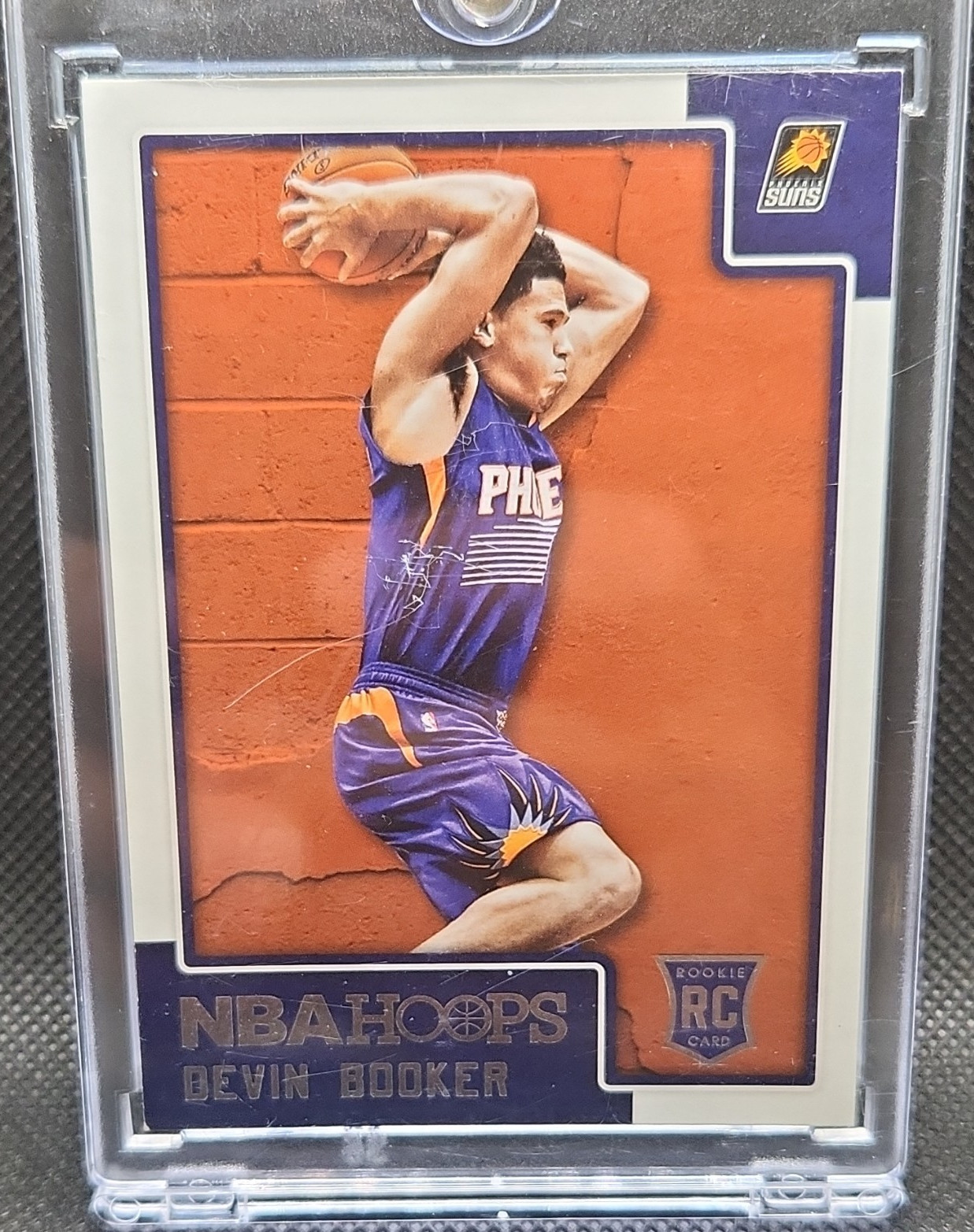Panini 2015-16 NBA Hoops Devin Booker Rookie Card #268 Phoenix Suns