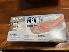 HoMedics ParaSpa Paraffin Wax Refill Complete Kit 2 lbs 20 Liners New Open Box