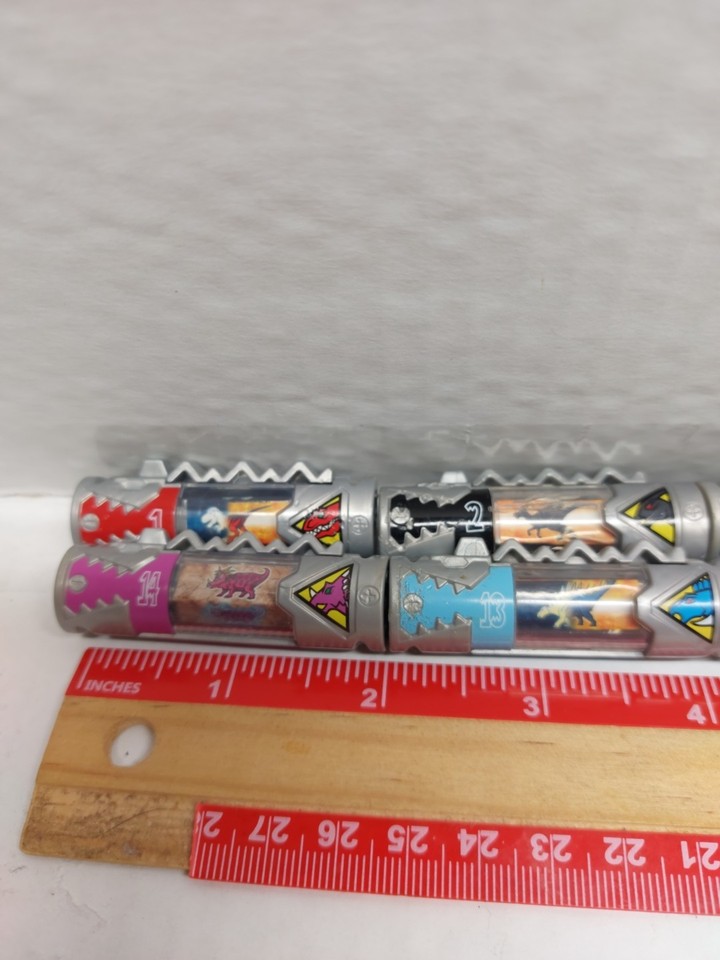 Power Rangers Dino Charge Lot of 11 Worn Marks For Kid Not For Sale Z2 ...