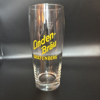 Linden-Brau Grafenberg Beer Glass 