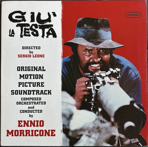 Ennio Morricone Giu' La Testa Duck, You Sucker! LP 180g Dagored Reissue Italy