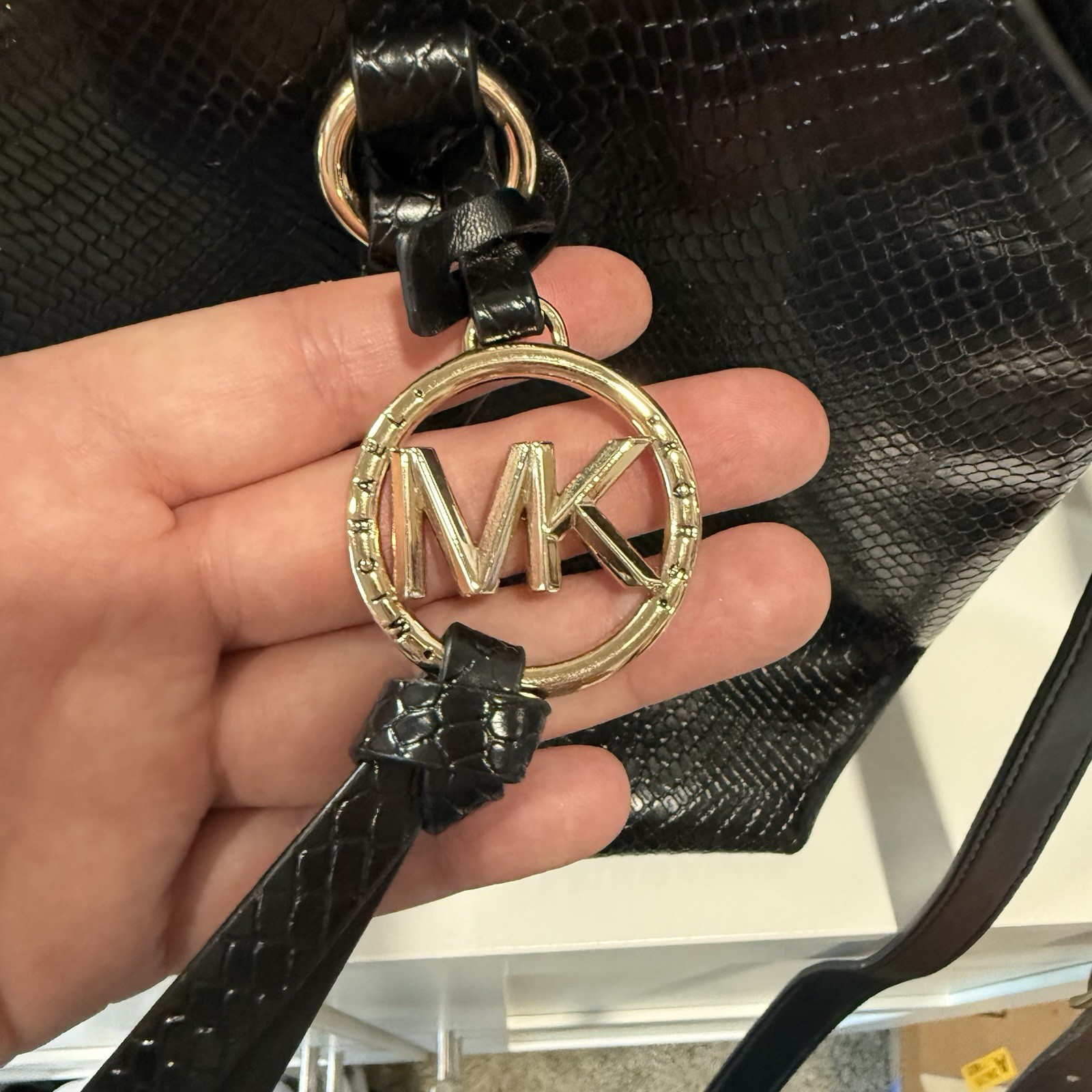 Michael Kors Elson Python Embossed Large Converti… - image 13