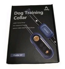 Patpet Dog Training Collar Model No.357  2000 Ft Range Waterproof Receiver Blue