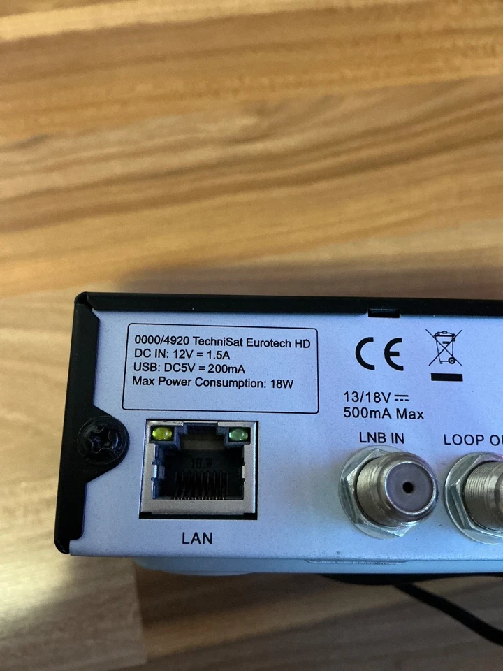 TechniSat Sat-Receiver HD-, DVB-S2, HD, HDMI, USB, digital - Bild 4 von 4