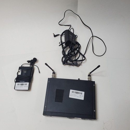 Shure SLX Wireless Receiver and Transmitter package