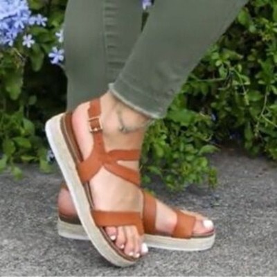 New Patrizia by Spring Step Kalissa Camel Espadrilles Sandals 40