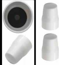 Radiator Valve Cap Easy Push-Fit Universal Replacement Valve Cover White 4PK