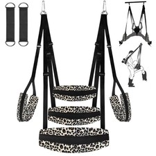 Sex Swing BDSM Sex Toys Bedroom Furniture Bondage Sex Sling with Adjustable S...