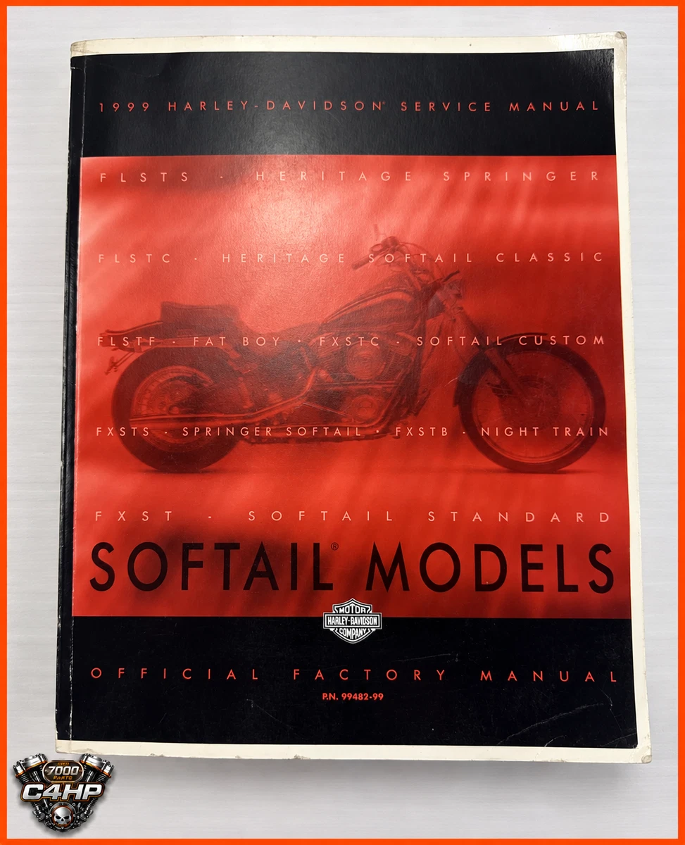 25+ Harley-Davidson 1999 Repair Motorcycle Manuals and Literature