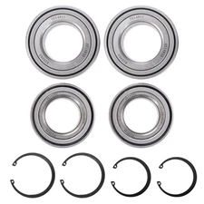 4pcs Front & Rear Wheel Bearings Kit for Polaris Ranger TM 650 2004-2006