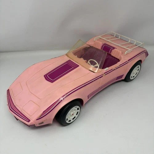 Vintage Mattel Pink 1979 Dream Vette Corvette Car Barbie 1291-2109 Rare Gremlins