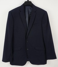 Kenneth Cole Techni-Cole Performance Men's 42L Dark Blue Stretch Suit Jacket