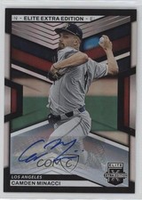 2023 Panini Elite Extra Edition Signatures Camden Minacci #87 Auto 0q3