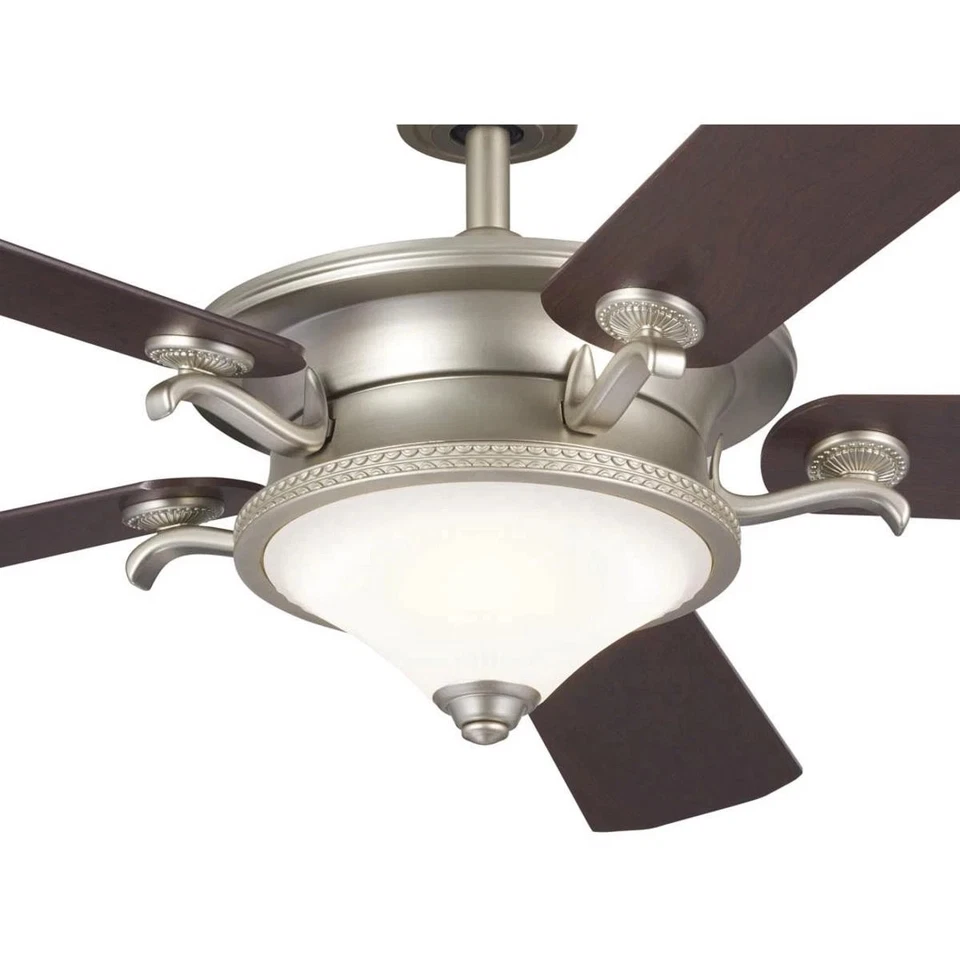 Kichler Lighting 300370NI Rise Indoor Ceiling Fan Brushed Nickel - Image 3 of 4