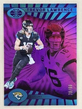 2024 Panini Illusions Trevor Lawrence Purple Trophy Collection /99 Jax Jaguars
