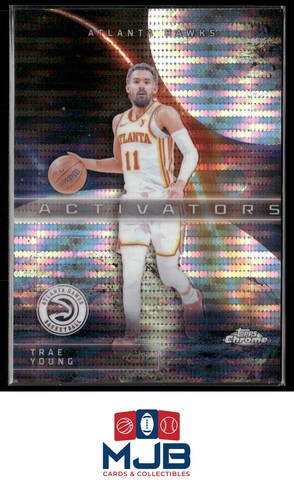 2025 Topps Chrome Trae Young Refractors Pulsar (RAW)