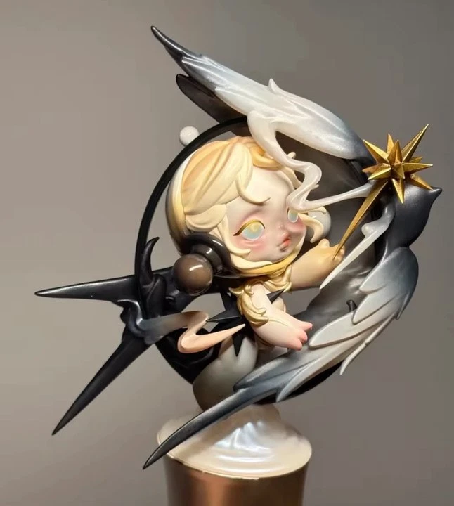 2025 Shanghai Skeleton Panda ‘The Warp Of Light’ Hanging Card Limited Edition - Image 4 of 4