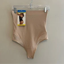 Slimshaper by Miracle Brands High Waist Control Extra Firm Thong xxl nwt