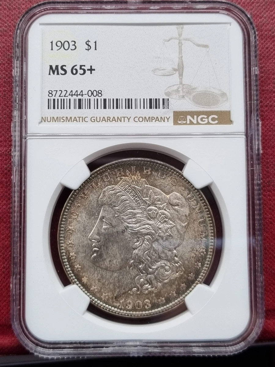 1903 Year Grade MS 65 Morgan Dollars (1878-1921) for sale | eBay