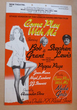 Bob Grant Stephen Lewis On The Buses Come Play With Me Hull Theatre Poster 1980