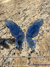Glass Butterfly  light Up. Untested. Needs Battery