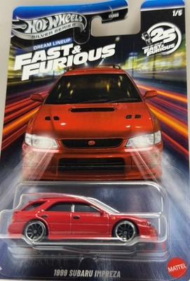 2026 Hot Wheels Silver Series Fast Furious Dream Lineu '99 Subaru