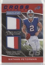 2017 Panini Rookies & Stars Cross Training Prime 6/25 Nathan Peterman #29 nd3