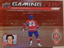 2024-25 Upper Deck Hockey Gaming Fov #GFOV-7  🏒 Cole Caufield 🏒  Canadiens 