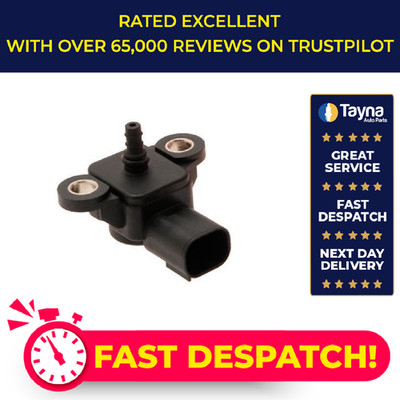 MAP Sensor fits MERCEDES C220 2.1D 2.2D 2003 on Manifold Pressure Cambiare New