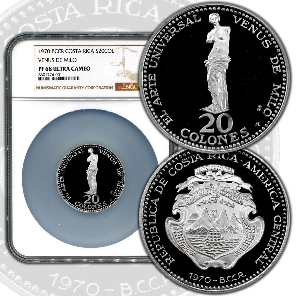 Las mejores ofertas en Plata 1970 monedas de Costa Rica | eBay