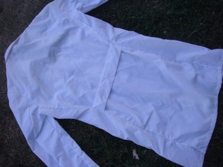 Ancienne blouse de travail nylon La Poste
