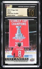 2018-19 Upper Deck UD Canvas Alex Ovechkin Alexander #C203 CGC 10 Pristine a2k