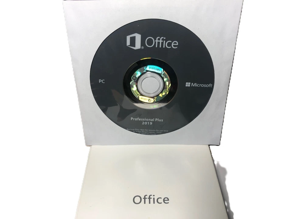 DVD officiel Office 2019 Pro Plus pour PC Windows 10 et 11 - Photo 1/3