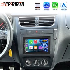 Für VW Fox 5Z 5Z1 5Z3 5Z4 5Z5 4+64GB Android 15 Autoradio Carplay FM AM RDS Navi