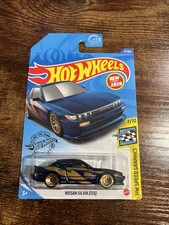 2020 Hot Wheels Nissan Silvia S13 Dark Blue 111/250 HW Speed Graphics
