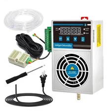 Grow Tent Dehumidifier, Smart Temperature and Humidity Controller with Extern...