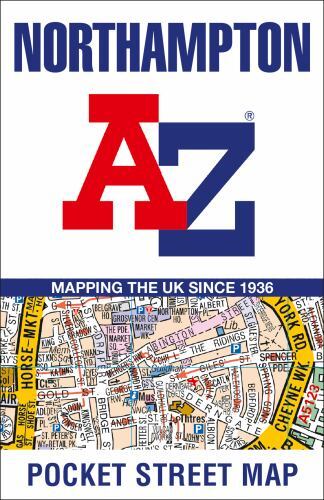 Northampton A-Z Pocket Street Map, Non-Fiction, Map, A-Z Maps - Image 3