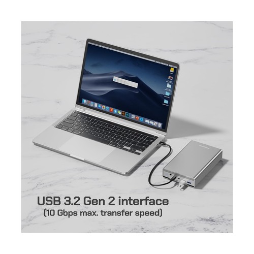 Avolusion PRO-G1 12TB USB 3.2 Gen 2 (10Gbps) USB-C External Hard Drive with U... - Picture 3 of 7