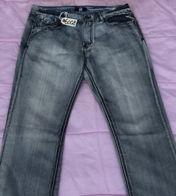 BLACK DENIM Jean Pants For Men SIZE - W36 X L33. TAG NO. 6008