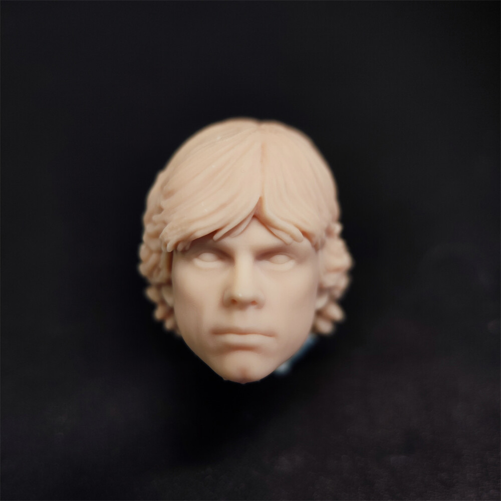 HL1812 1/12 Unpainted Star Soldier Luke Skywalker Head Sculpt Fit